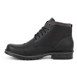 Polbut Scarpe invernali da uomo nere C15 nero 2