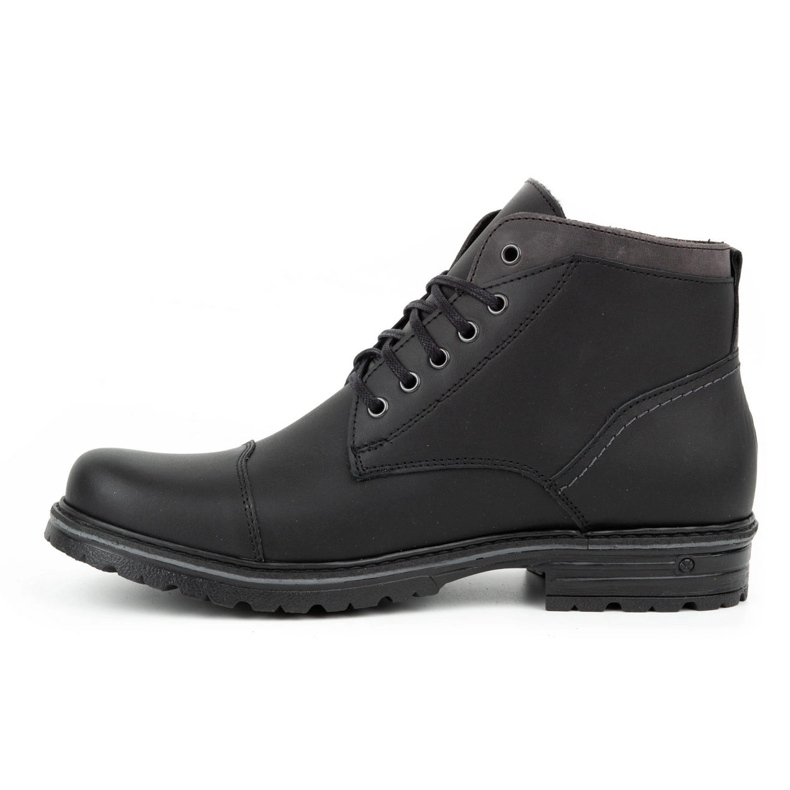 Polbut Scarpe invernali da uomo nere C15 nero 2