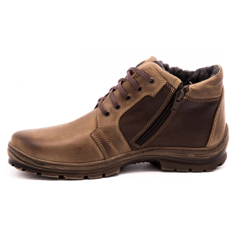 Polbut K9s marrone scarpe invernali da uomo 1
