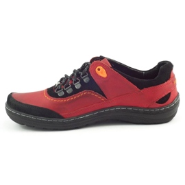 Olivier Scarpe da trekking 268 Rosse rosso 1