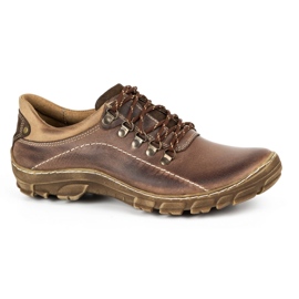 KOMODO Scarpe trekking uomo pelle 700 marrone 1