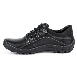 KOMODO Scarpe trekking uomo pelle 700 nere nero 1