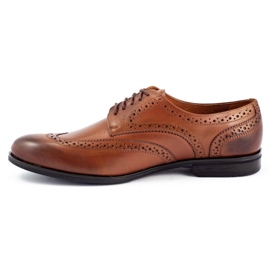 Olivier Brogsy scarpe da cerimonia marroni 617 marrone 1