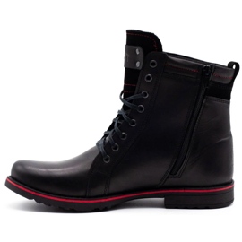 KENT Scarpe invernali da uomo 237 nere nero 1