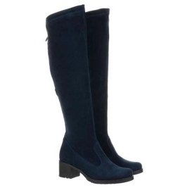 Olivier Stivali caldi Agnes blu navy 1