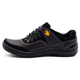 Olivier Scarpe da trekking da uomo 268 nere nero 1