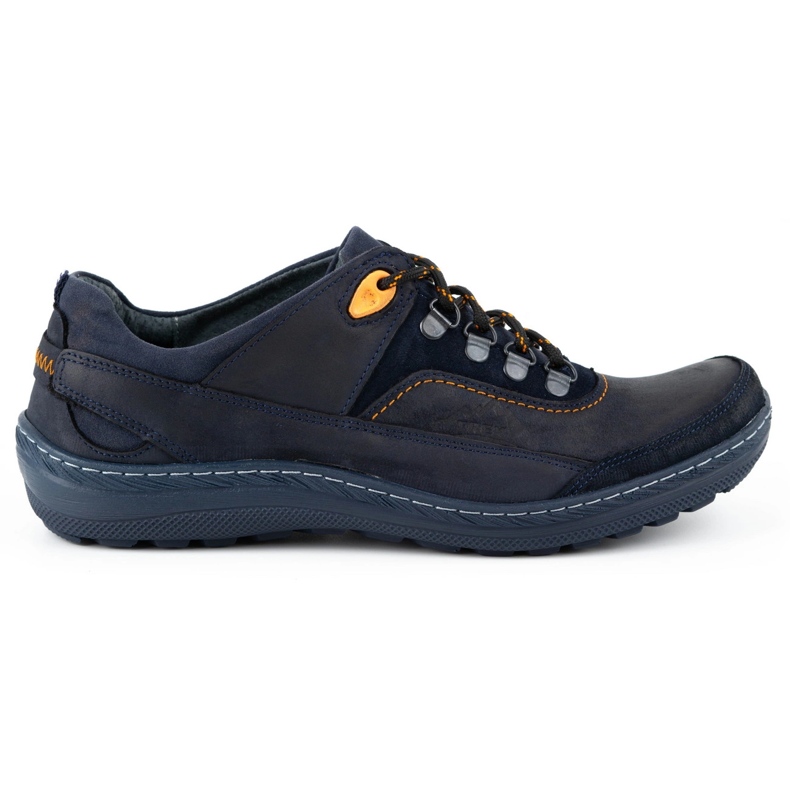 Olivier Scarpe da trekking da uomo 268 blu navy 1