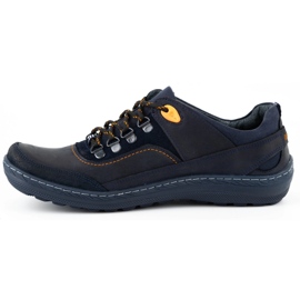 Olivier Scarpe da trekking da uomo 268 blu navy 2