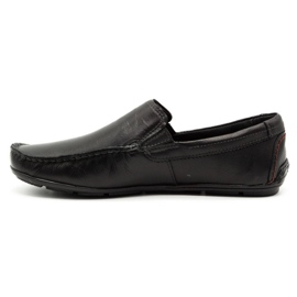 Olivier Mocassini uomo 763 grana nera nero 1