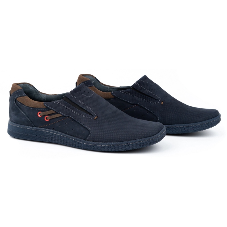 KOMODO Mocassini da uomo 862L blu navy 2