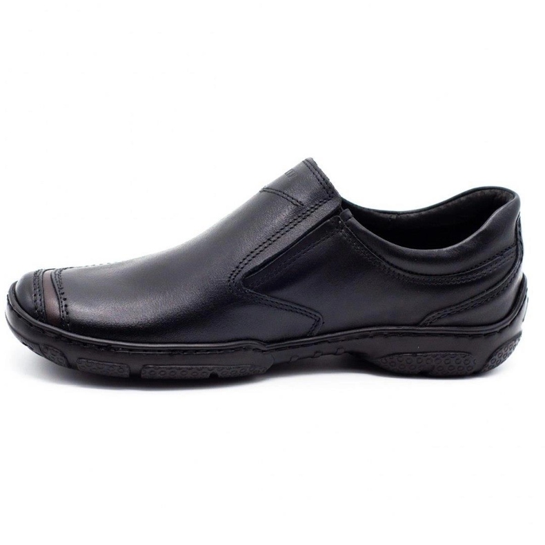 Joker Mocassini da uomo in pelle 213 nero 1