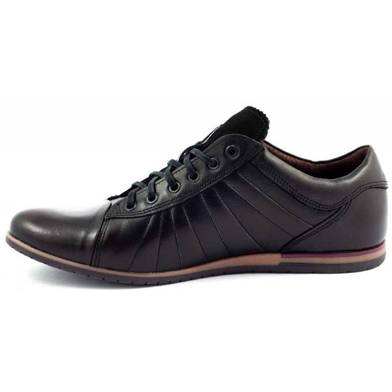 Lemar Scarpe da uomo in pelle 1615 nere nero 1