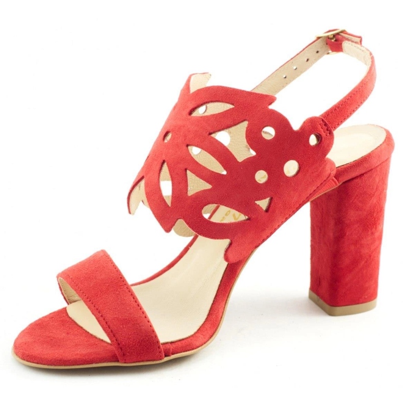 Cortesini Sandali da donna 02100 rossi rosso 2