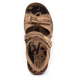 Mario Pala 448 sandali da uomo marroni marrone 1