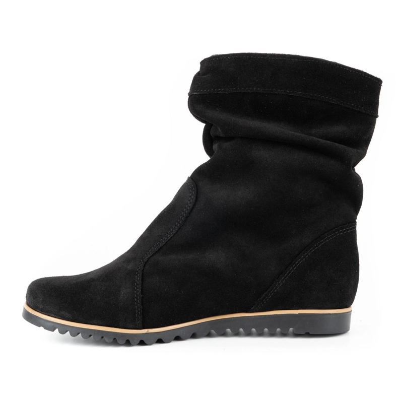 Olivier Stivali in pelle Emi Black nero 1