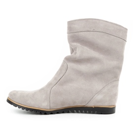 Olivier Stivali in pelle riscaldati da Emi Light Grey grigio 1
