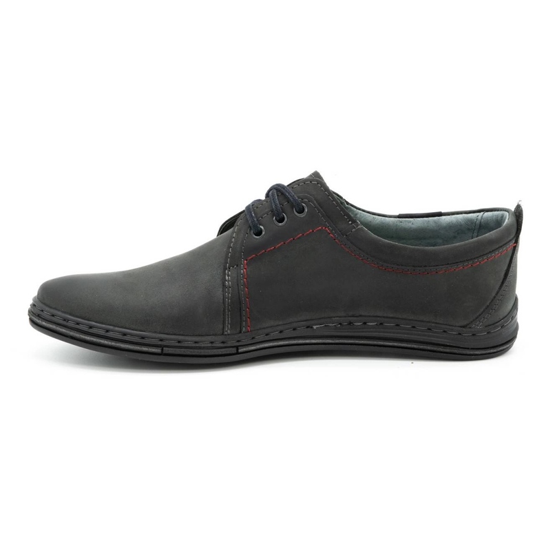 Polbut Scarpe in pelle per uomo 343 grigio 1