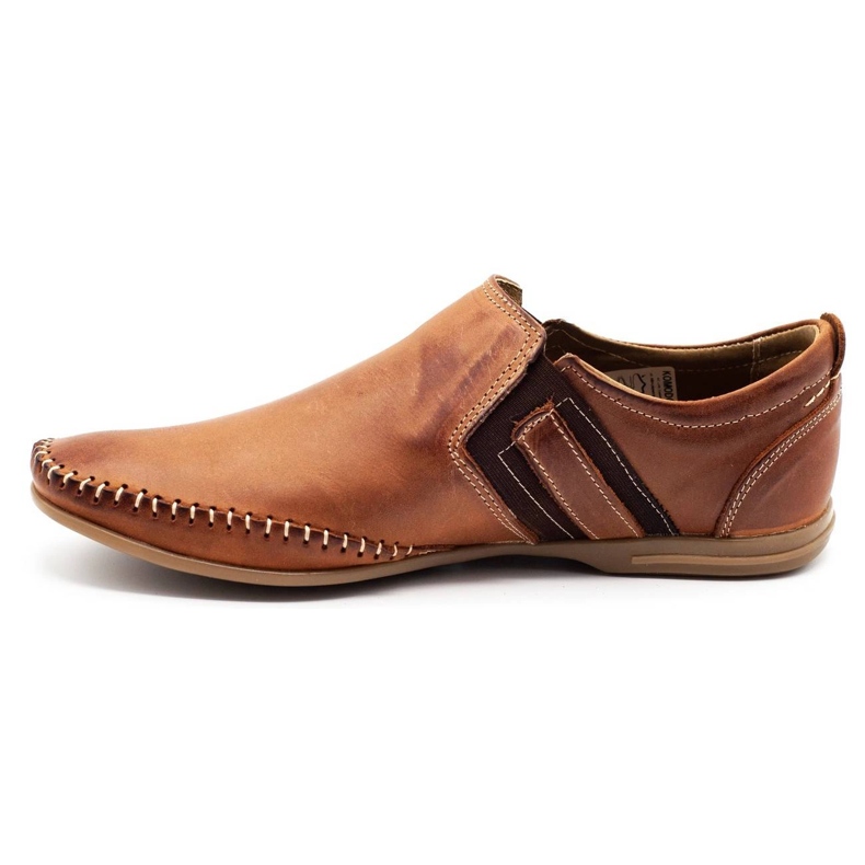 KOMODO Scarpe da uomo in pelle 711 marrone 1