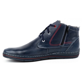 Polbut 339 stivali invernali da uomo blu navy 2