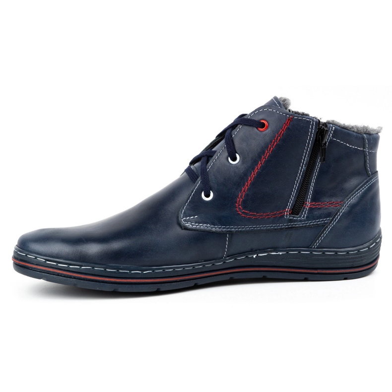 Polbut 339 stivali invernali da uomo blu navy 2