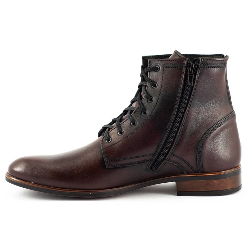 Olivier Stivaletti Chelsea in pelle da uomo 287 Św kabir marrone 1