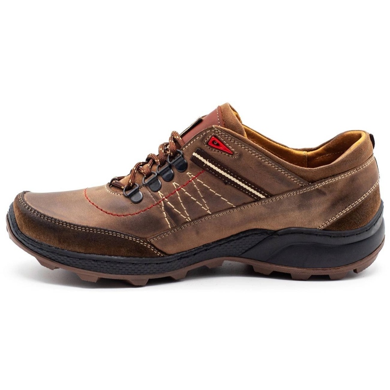 Olivier Scarpe da trekking da uomo 274GT marroni marrone 1