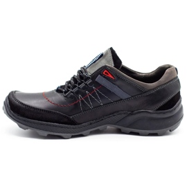 Olivier Scarpe trekking uomo 274GT nere nero 1