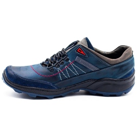Olivier Scarpe trekking uomo 274GT blu navy 1