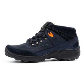 Olivier Scarpe invernali da uomo 139GT blu navy 1