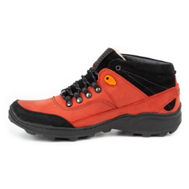 Olivier 139GT scarpe invernali da uomo rosse rosso 1