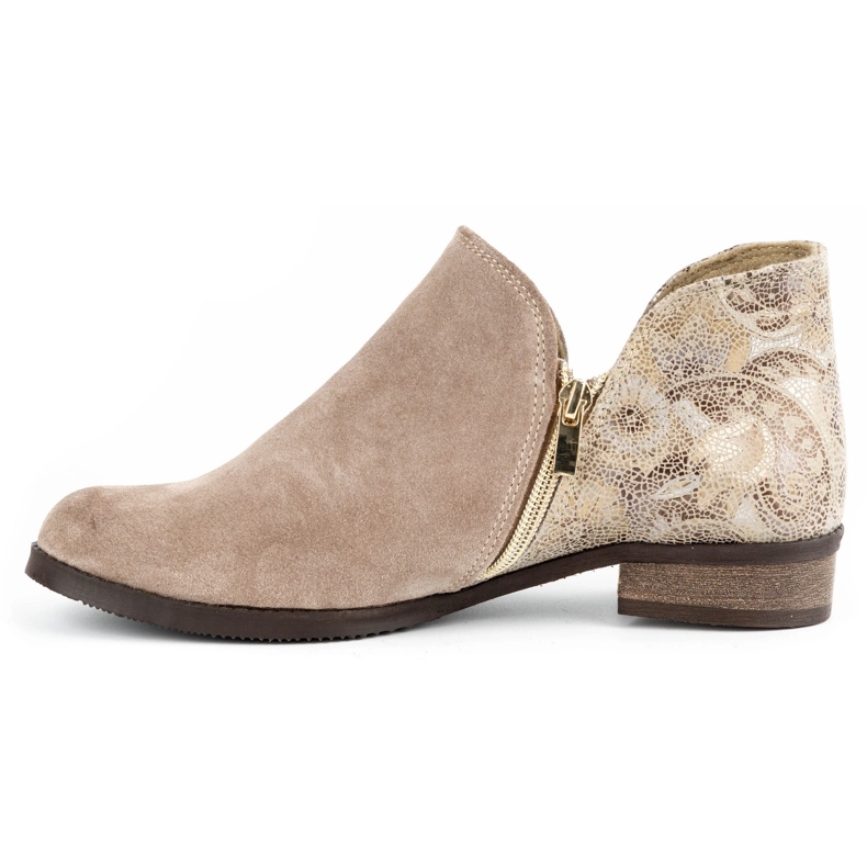 Olivier Comodi stivali donna Silvia beige 1