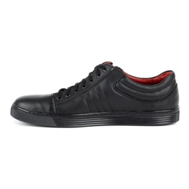 KENT Scarpe casual da uomo 305s nere nero 1