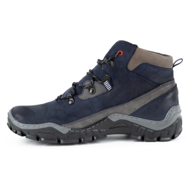 Olivier Scarpe invernali da uomo 134GT blu navy 1