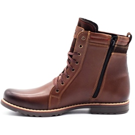 KENT Scarpe invernali da uomo 237 marrone 1