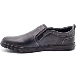 Joker Mocassini uomo in pelle grigi 535 grigio 1