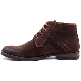 Olivier Stivali da uomo Jodhpur 605 marrone 1