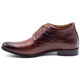 Lukas Scarpe da uomo che aumentano 300LU marrone 1