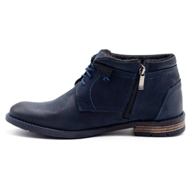 KOMODO Scarpe invernali da uomo 834K blu navy 1