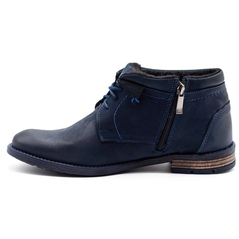 KOMODO Scarpe invernali da uomo 834K blu navy 1
