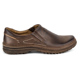 KOMODO 869 scarpe da uomo casual marroni marrone 1
