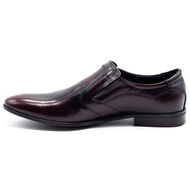 Lukas Slip-on da uomo formali 284 cherry rosso 1