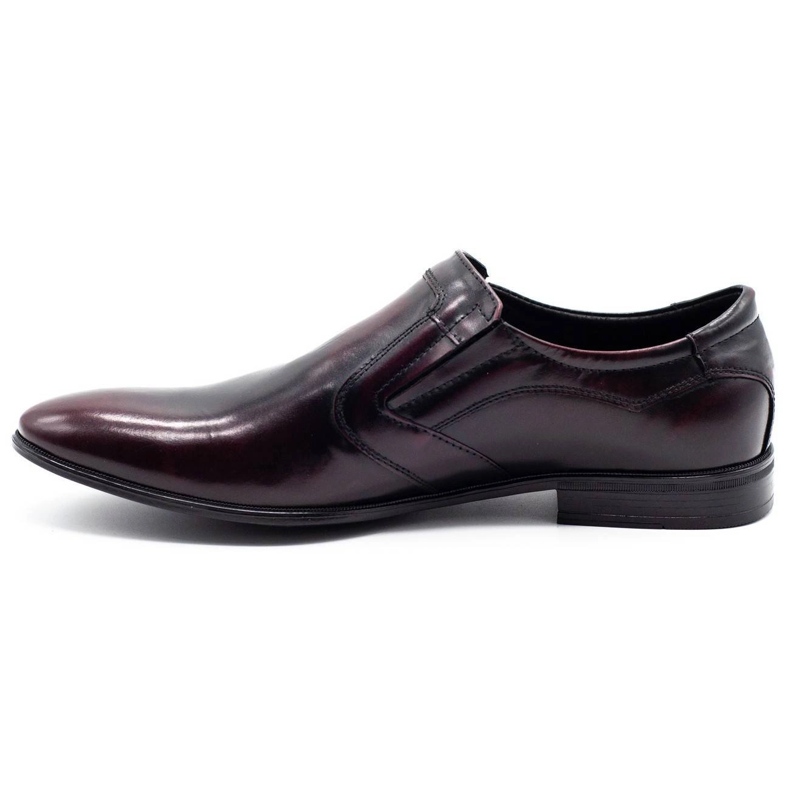 Lukas Slip-on da uomo formali 284 cherry rosso 1