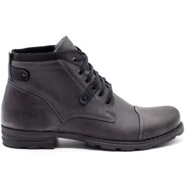 Polbut Scarpe invernali da uomo grigie C15 grigio 1