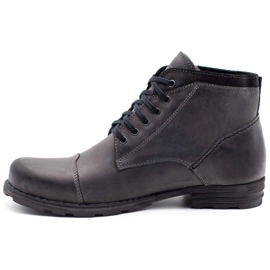 Polbut Scarpe invernali da uomo grigie C15 grigio 2