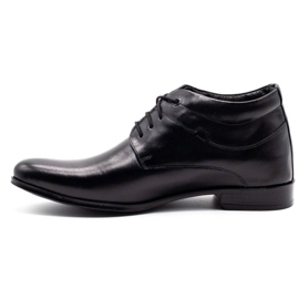Lukas Scarpe da uomo nere che aumentano 300LU nero 1