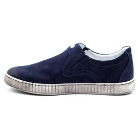 Joker Slip scarpe uomo 387V blu navy 1
