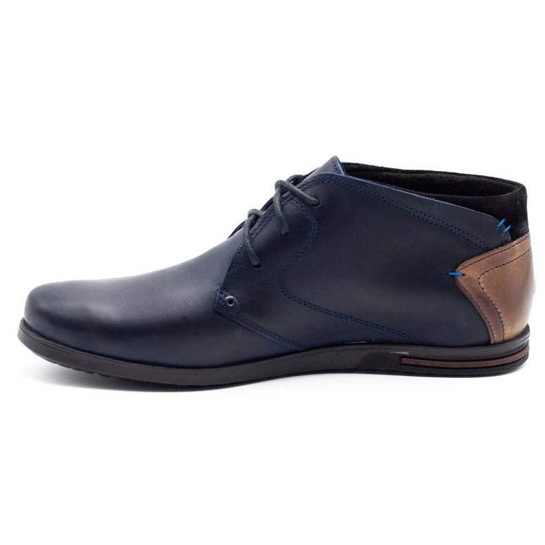 Polbut Scarpe isolate da uomo C37F blu navy 1