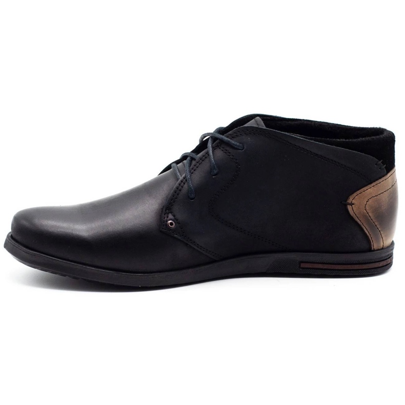 Polbut Scarpe termiche da uomo nere C37F nero 1