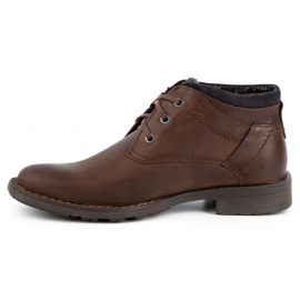 Polbut Scarpe da uomo imbottite J38S testa di moro marrone 2