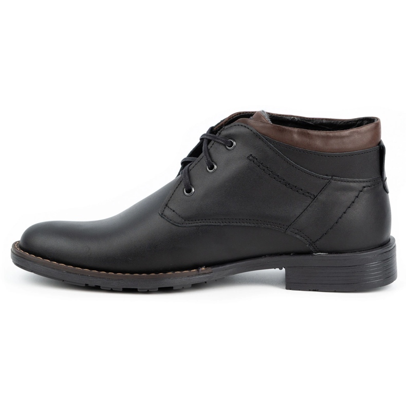 Polbut Scarpe termiche da uomo nere J38S nero 1
